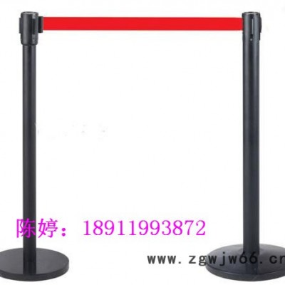 1米线不锈钢伸缩栏杆一米线隔离带伸缩护栏安全带