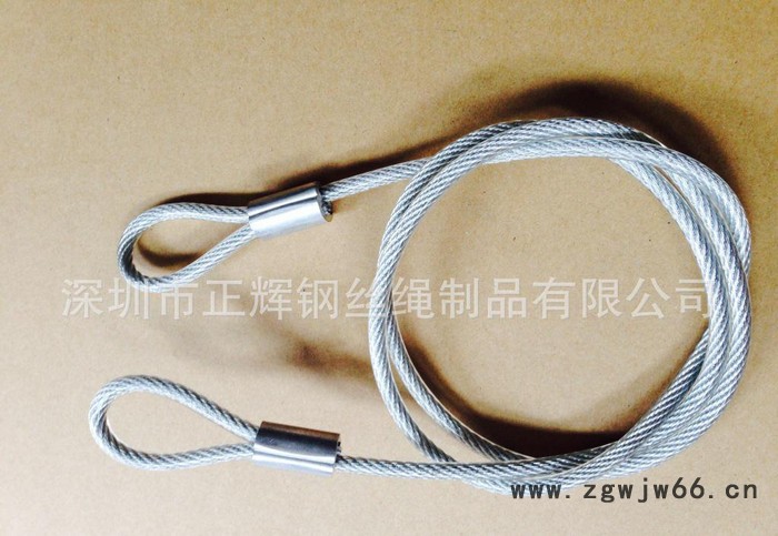 专业加工高空安全绳 钢丝绳图3