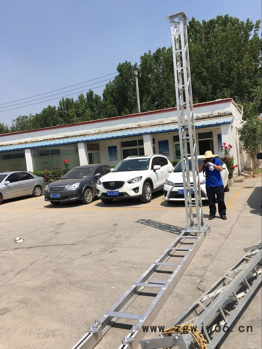 铁路接触网抢修塔 ，铝合金抢修支柱 ，安全带  十字扭面器图6