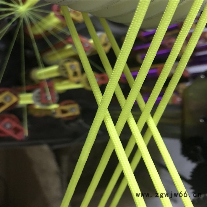 厂家生产定制各种 迷彩绳子  箱包绳  维护设备安全绳图8