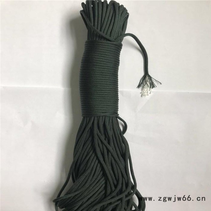 厂家生产定制各种 迷彩绳子  箱包绳  维护设备安全绳图2