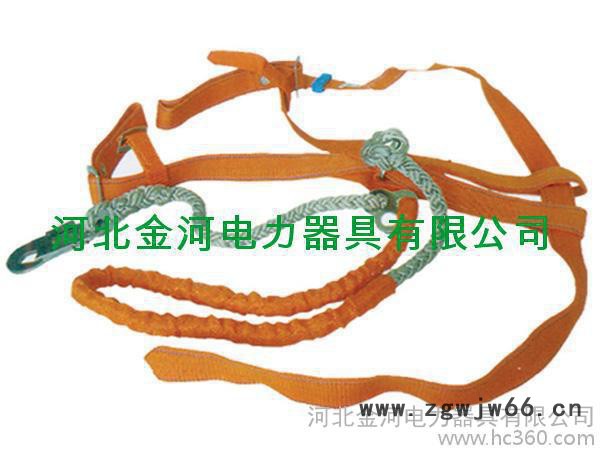 供应湖南白色单保险安全带全方位安全带金河定做中图3