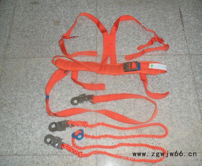 供应湖南白色单保险安全带全方位安全带金河定做中图2