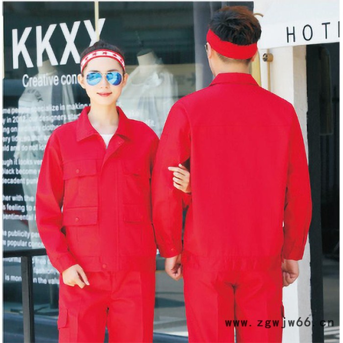 隆都服饰_工作服_制服_夏季工作服_工作服套装定制图2