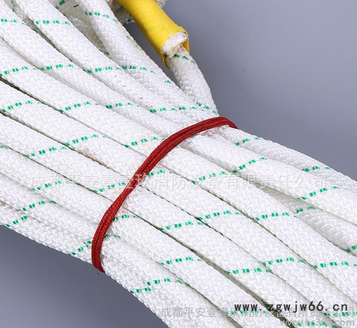 钢丝内芯自救安全绳20米  救援登山攀岩绳 防火阻燃
