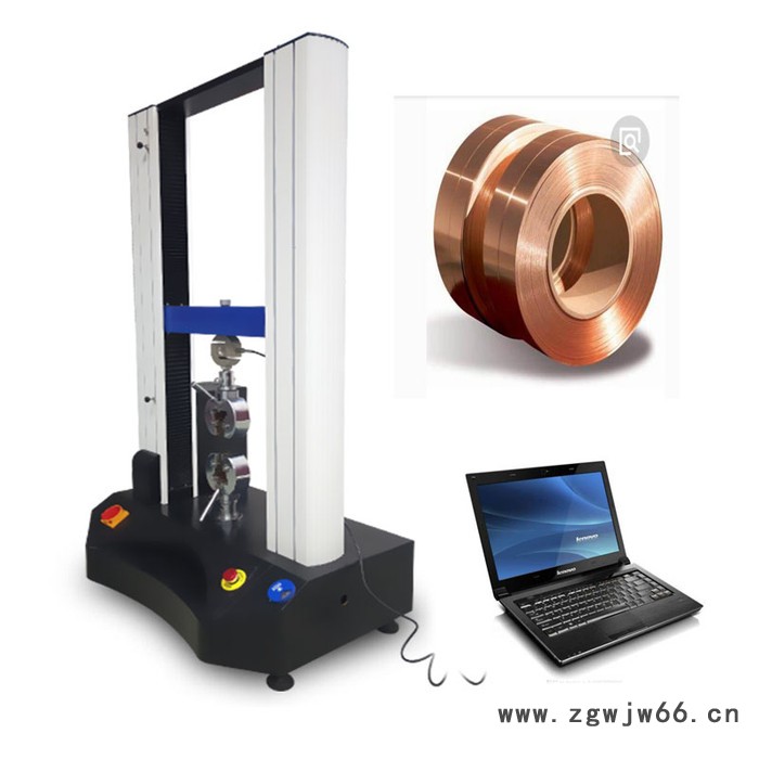 带电作业安全绳双柱拉力强度测试仪消防安全绳材料拉力测试机图4