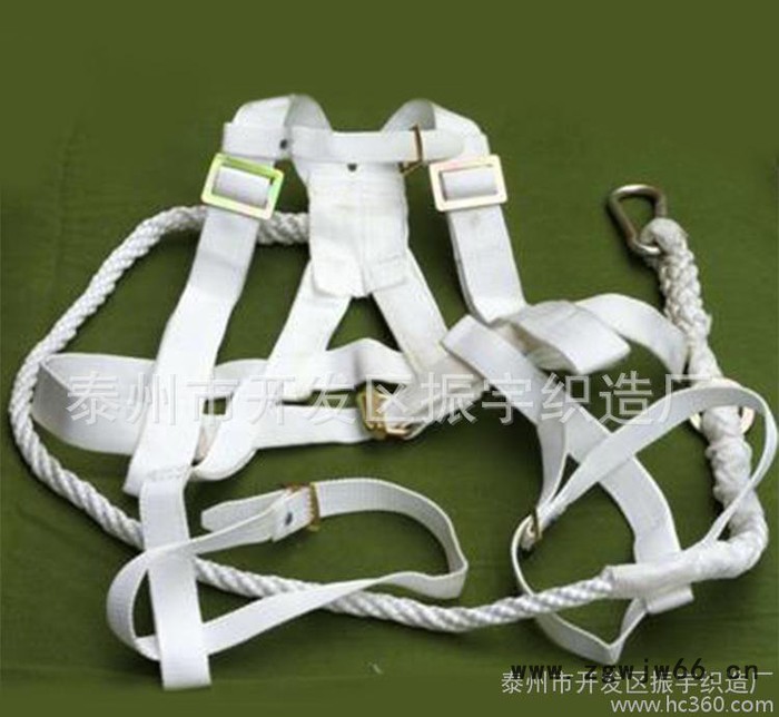 安全带厂家白色双背安全带 安全系数高 高空作业安全带图2