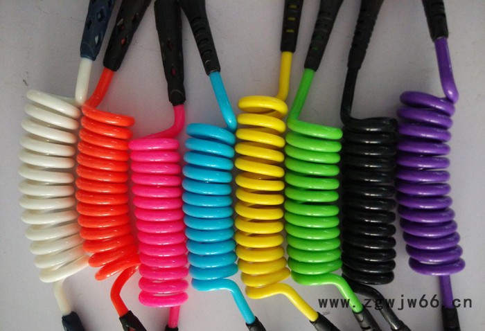 新品上市 6MM7FT冲浪弹簧线 卷绳冲浪板安全绳 TPU超弹力绳