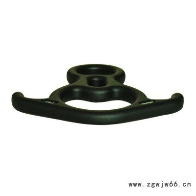 anpen安攀P83手控绳索8字环下降器牛角八字环缓降器户外登山攀岩安全绳保护器索降速降装备攀登救援电力风力