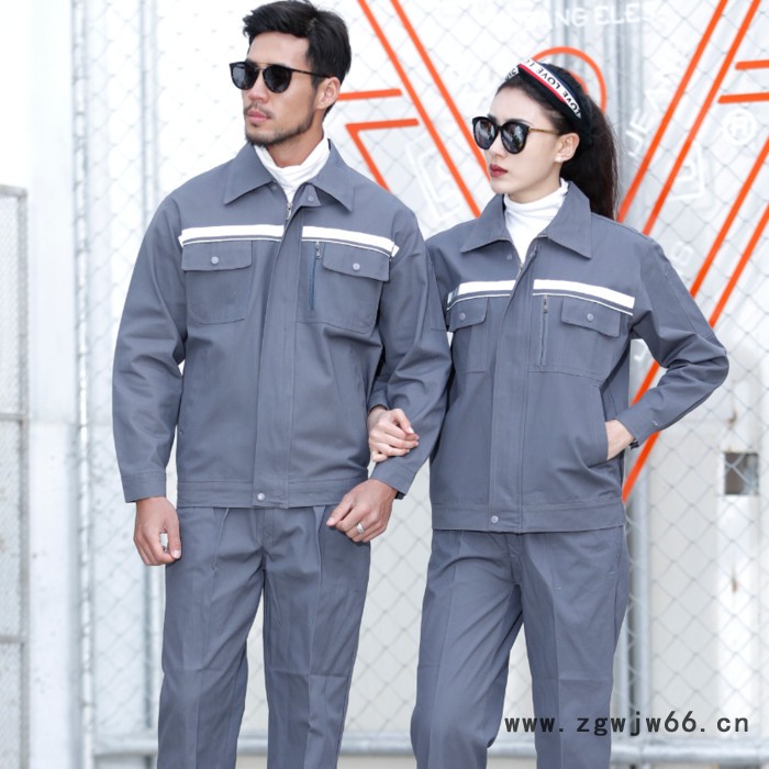 红塔 工作服定做  夏季工作服 立领短袖工作服 公司工作服可定制图2