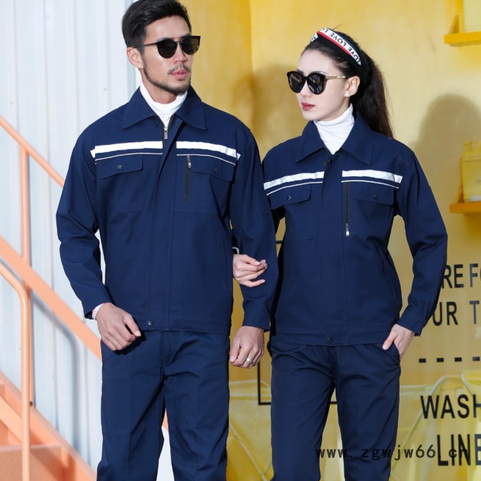 红塔 工作服定做  夏季工作服 立领短袖工作服 公司工作服可定制图4