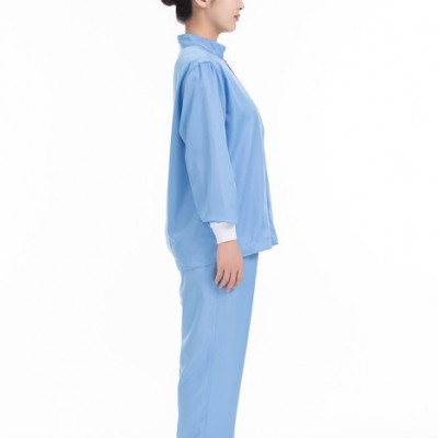 新进安 分体服 洁净服 对门禁食品厂工作服 可定做