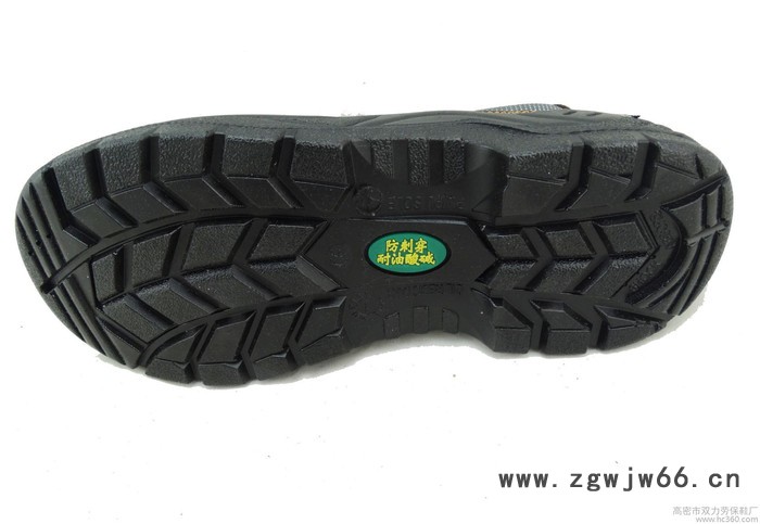 专业生产注塑PU双密度劳保鞋 四季鞋透气防臭真皮安全鞋防砸防图2