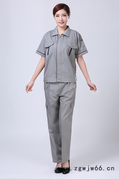 绣女织梦 企业员工工作服厂家定做 新款劳保夏季短袖服装定制图8