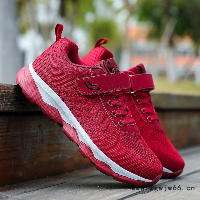 2019新款老人鞋足力中老年健步鞋夜间菱角反光安全鞋休闲跑步妈妈鞋耐磨轻便奶奶健步图4