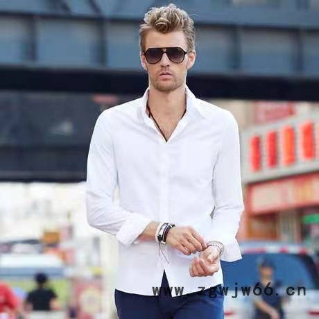 景澄  西装衬衫 男装衬衣 工作服衬衫 衬衫布 可加工定制图3