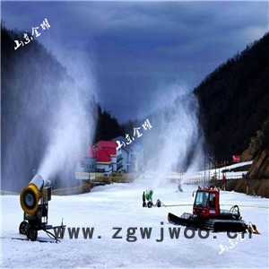 造雪作业时工作人员必须穿好防护工作服 大型造雪机 国产造雪机供应图7