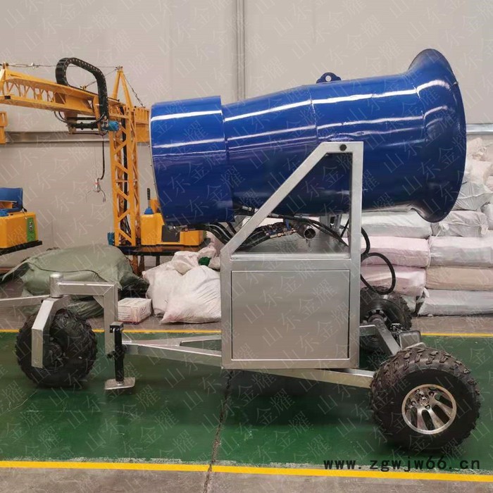 造雪作业时工作人员必须穿好防护工作服 大型造雪机 国产造雪机供应图5