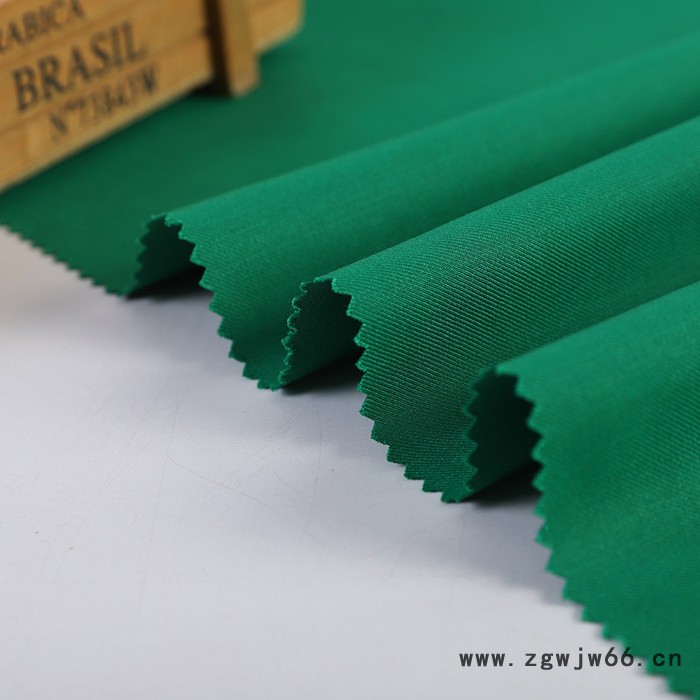 斜纹染色双层TR哔叽布 素色染色春夏秋款裤装时装 工作服 制服 职业装 直爽 学生装 校服 JK 水手服 裤装 多色现货