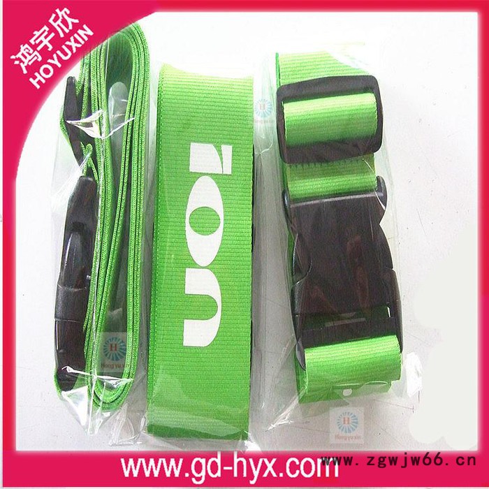 供应厂家生生彩色密码扣行李带，印字箱包安全带