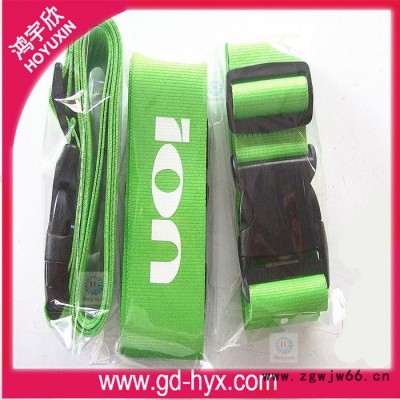 供应厂家生生彩色密码扣行李带，印字箱包安全带