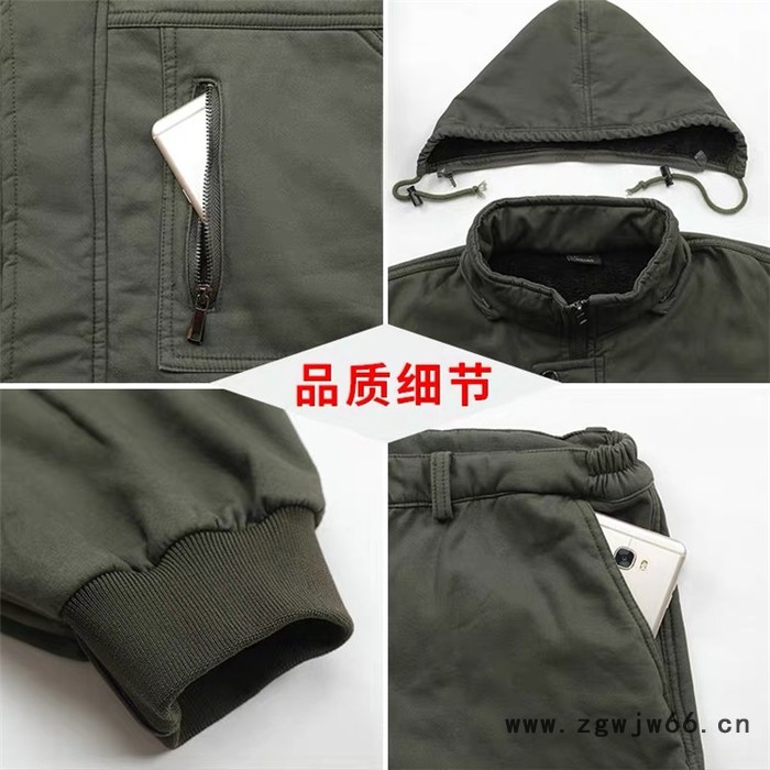 永达服装 全棉冬装 冬装面料 秋冬季保暖套装 防风保暖工作服 生产厂家图4