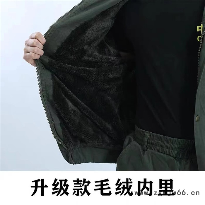永达服装 全棉冬装 冬装面料 秋冬季保暖套装 防风保暖工作服 生产厂家图6