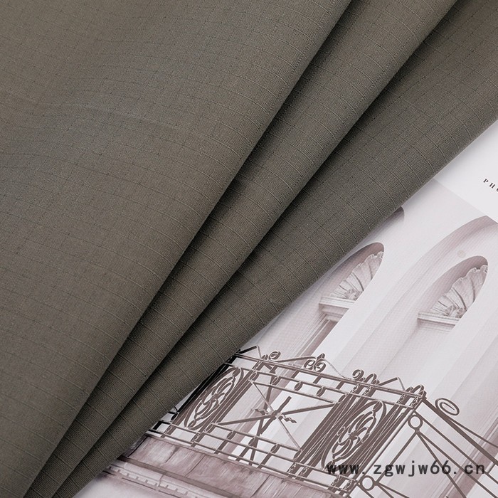 布凡特 涤棉布 65/35 20*16 100*56 57/58 工作服面料 格子面料 制服面料 三粒格图3