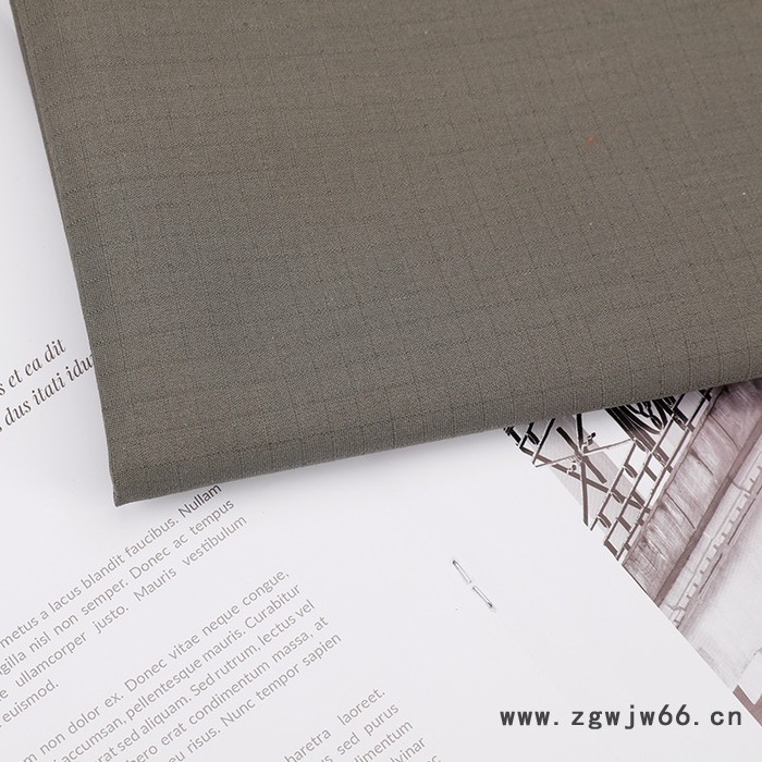 布凡特 涤棉布 65/35 20*16 100*56 57/58 工作服面料 格子面料 制服面料 三粒格图2