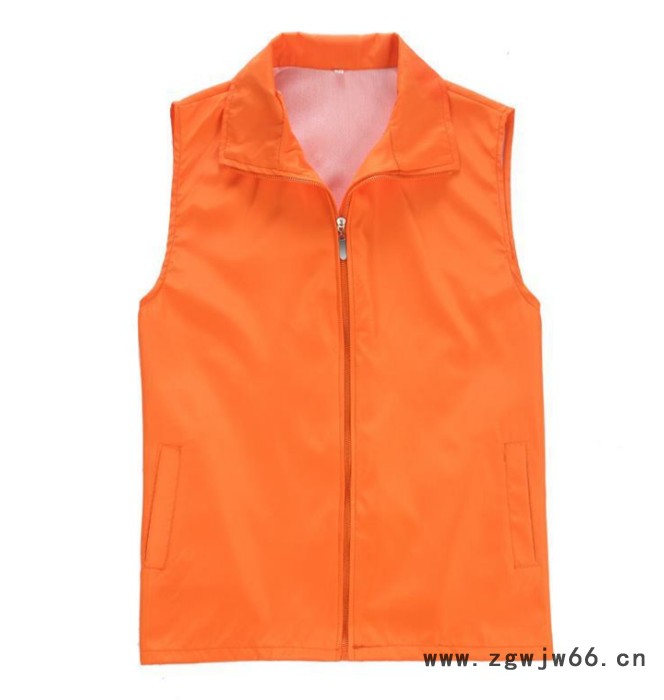 定制志愿者背心  复合马甲印字LOGO  订做活动促销广告   义工马夹工作服图6