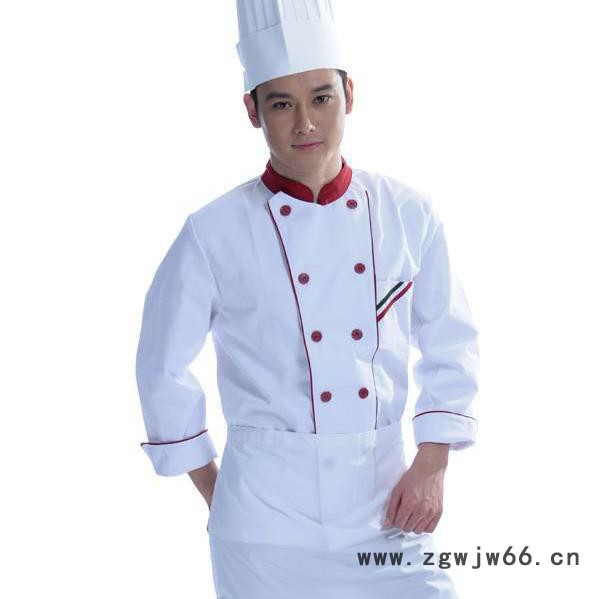 上海工作服生产厂家供应定做厨师服  酒店制服 厨师工作服 各种厨师服订做 直销图4