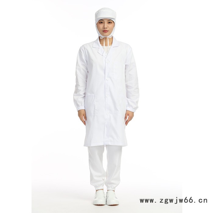 新进安 食品厂大褂白色 工作服 可定做图3