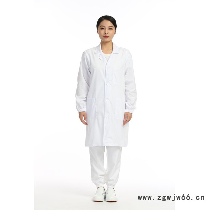 新进安 食品厂大褂白色 工作服 可定做图5