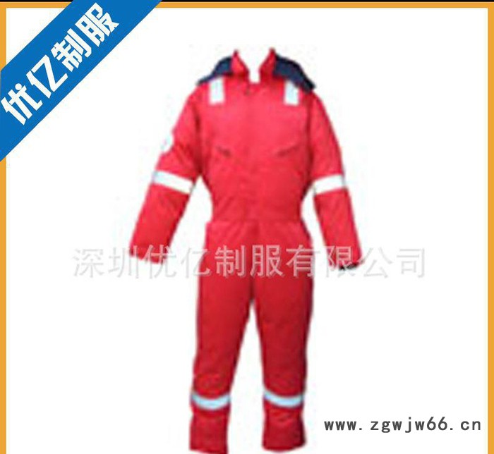 直销防酸碱工作服阻燃连体服|隔热阻燃连体服图3