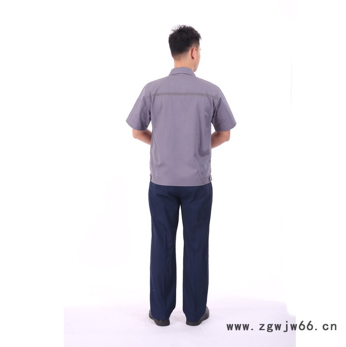 绣女织梦 劳保服厂家 **纯棉短袖工作服图2
