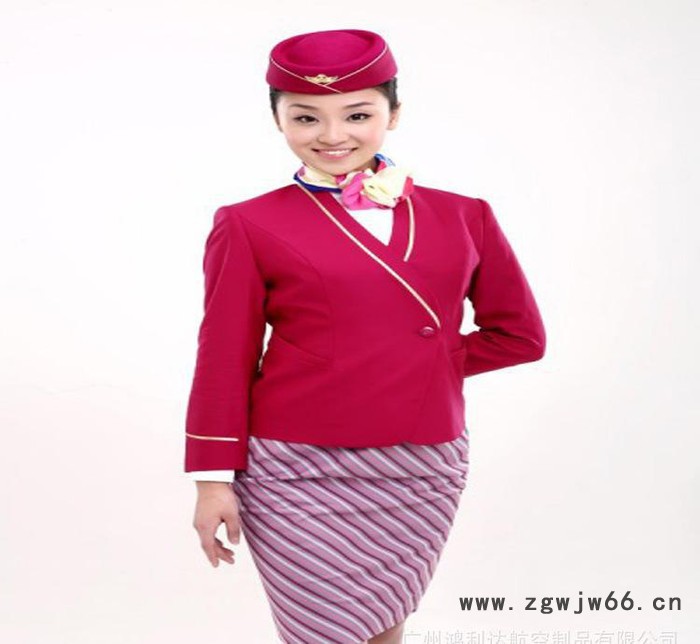 订制 空姐服制服诱惑 广州长袖航空制服定做 航空工作服图3