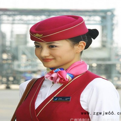 订制 空姐服制服诱惑 广州长袖航空制服定做 航空工作服