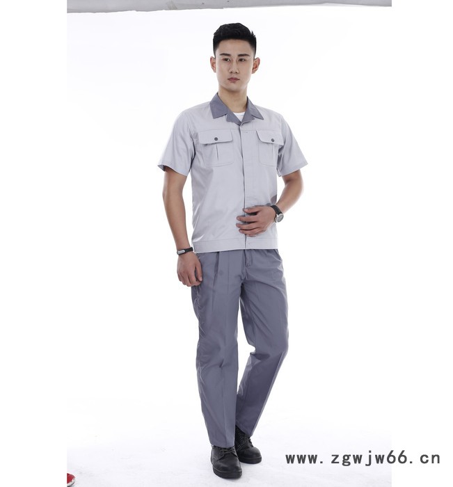 绣女织梦 **纯棉短袖工作服 实力厂家图3