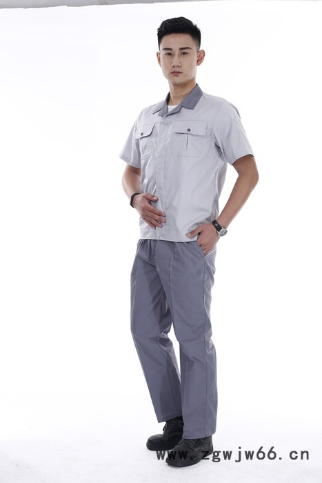 绣女织梦 **纯棉短袖工作服 实力厂家图4