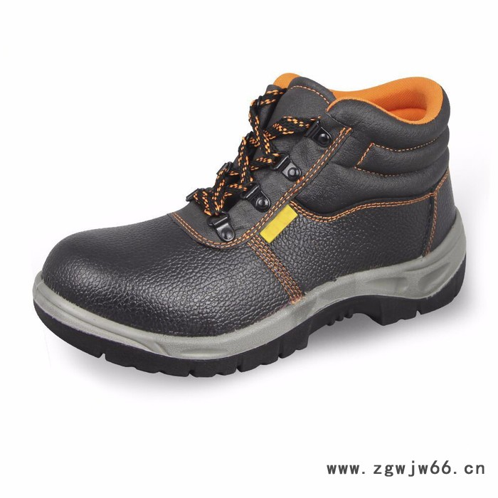 戈盾WG603 安全鞋防护鞋  防砸防刺穿 耐磨 PU齿轮大底 牛皮鞋面 劳保鞋 工作鞋图4