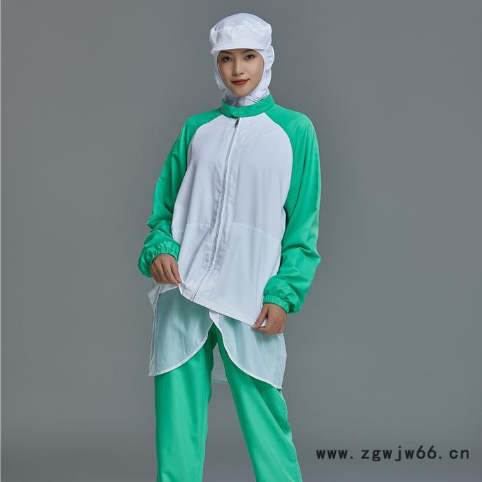 日本款镶色食品工作服 YA062