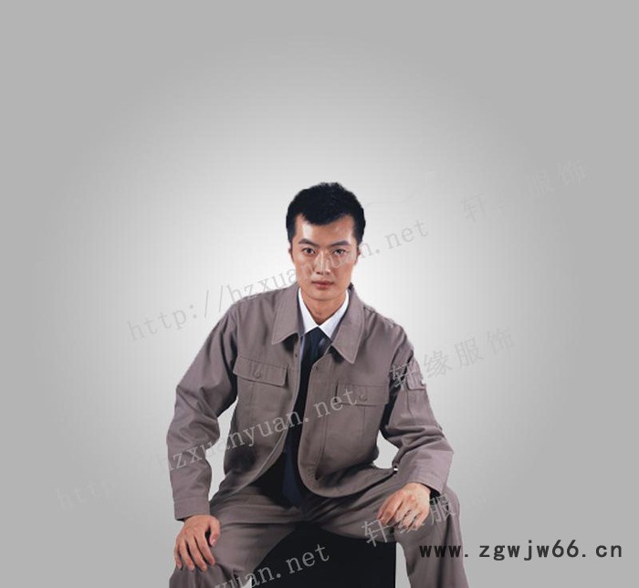杭州工作服 厂服 工程 冬装工作服 夹克工作服纯棉工作服图3