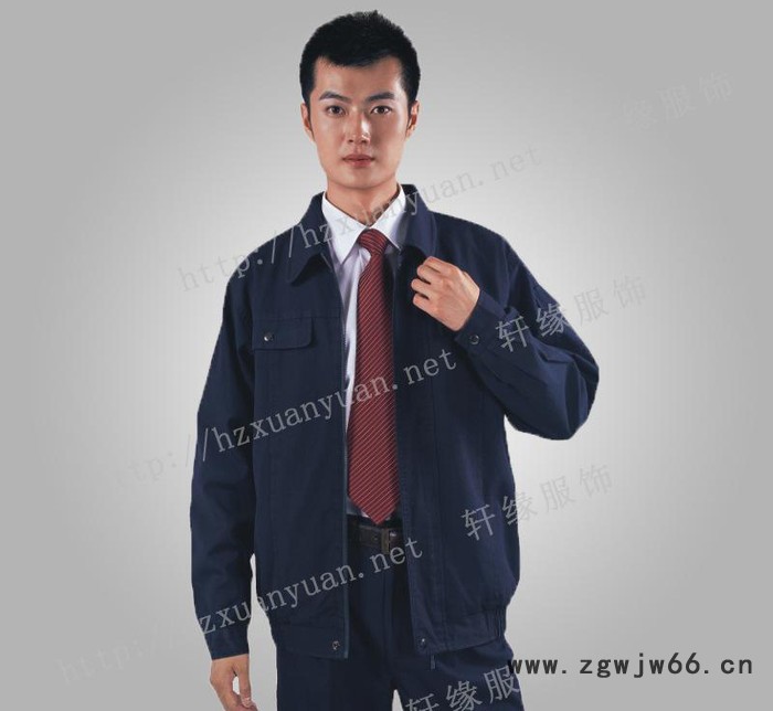 杭州工作服 厂服 工程 冬装工作服 夹克工作服纯棉工作服图2