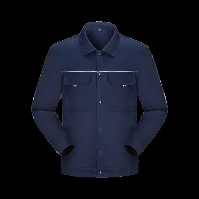 绣女织梦GYJ992 夏款长袖纯棉工作服 夏季纯棉工作服 夏款纯棉套装图5