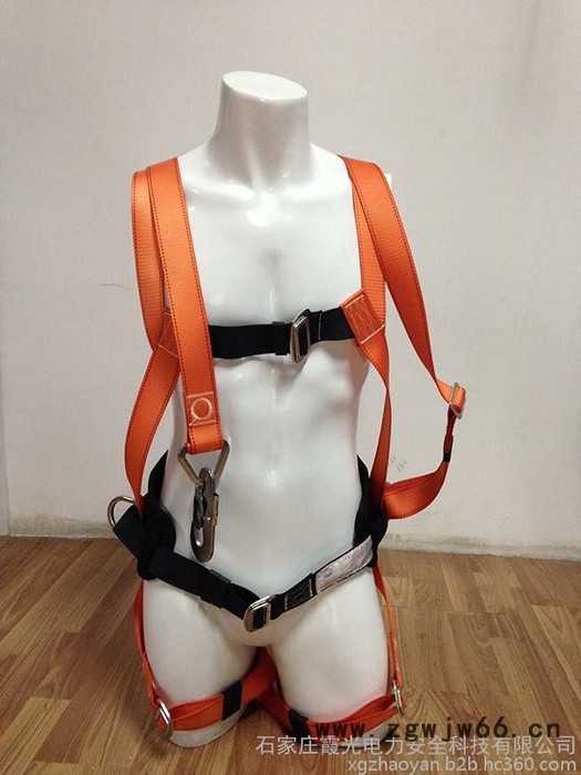 霞光牌安保防卫用品生产销售国标安全带 全身式安全带 坠落悬挂安全带 **图7
