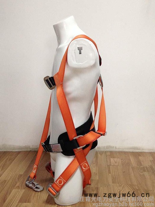 霞光牌安保防卫用品生产销售国标安全带 全身式安全带 坠落悬挂安全带 **图2