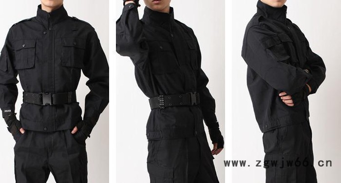 保安作训服套装 物业安保制服 训练服巡逻执勤服工作服套装保安图2