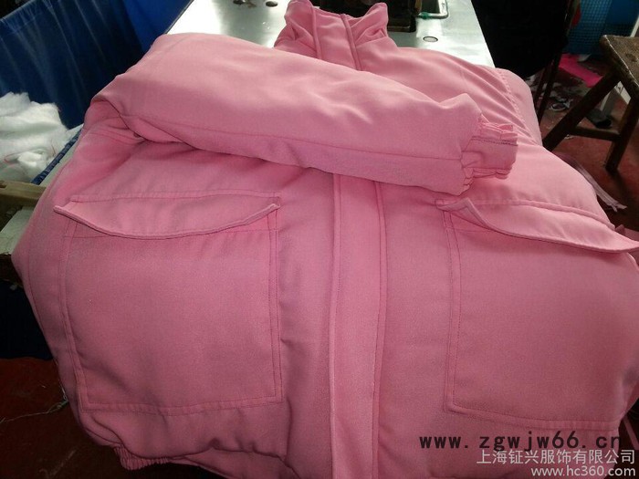 供应钲兴ZX-430定制救灾女士棉衣工作服图2