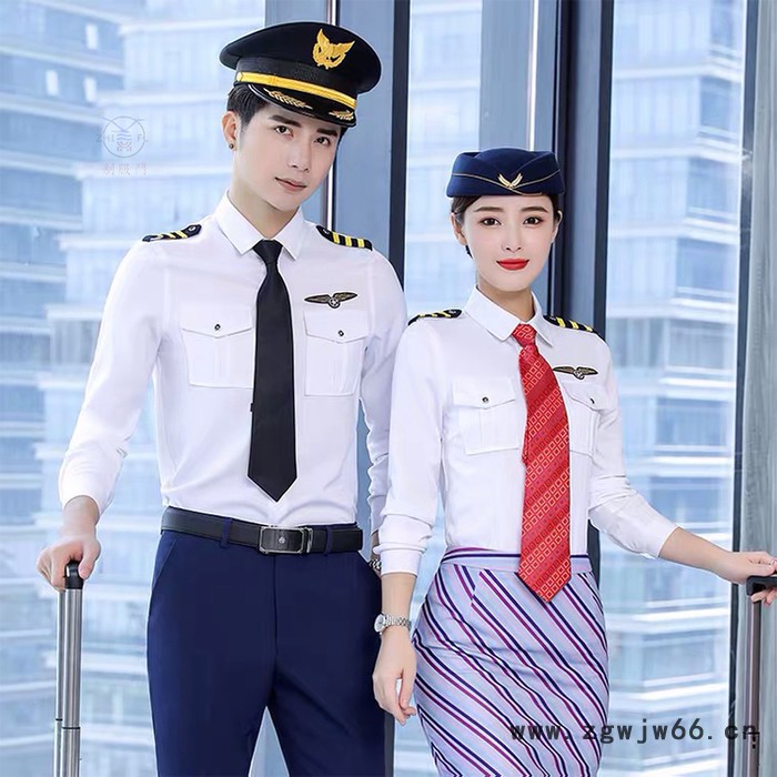 2022年秋冬款中国机长航空制服 空少服 高铁城轨工作服 安检服职业装图2