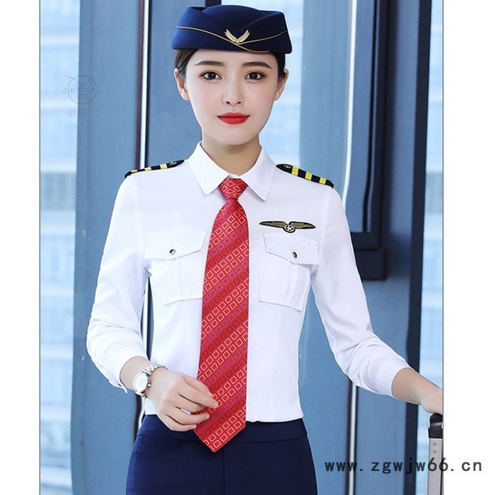 2022年秋冬款中国机长航空制服 空少服 高铁城轨工作服 安检服职业装图3